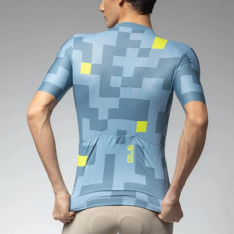 Maglia Ale Pragma Pixel - Grigio