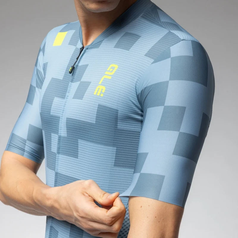 Maglia Ale Pragma Pixel - Grigio
