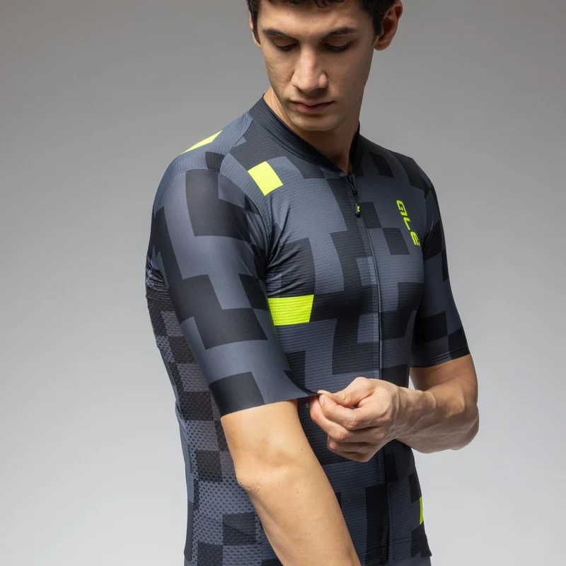 Maglia Ale Pragma Pixel - Nero