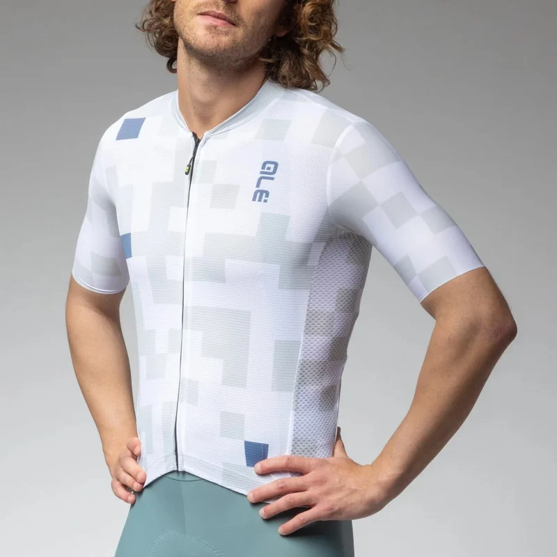 Maglia Ale Pragma Pixel - Bianco
