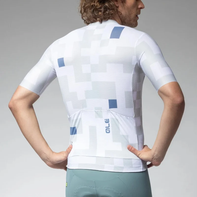 Maglia Ale Pragma Pixel - Bianco
