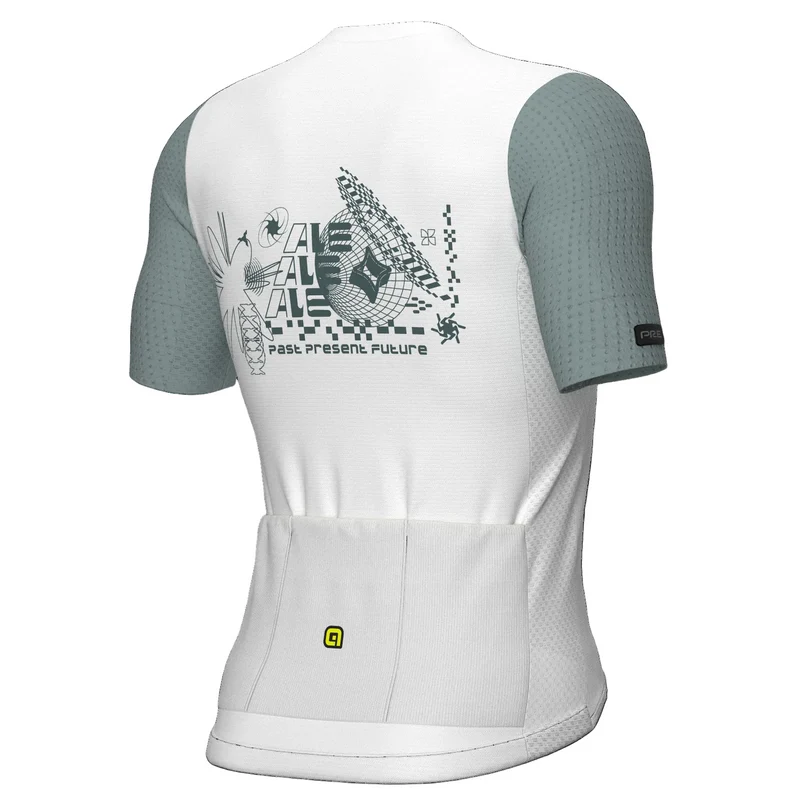 Maglia Ale PR-E Megabyte 2.0 - Bianco