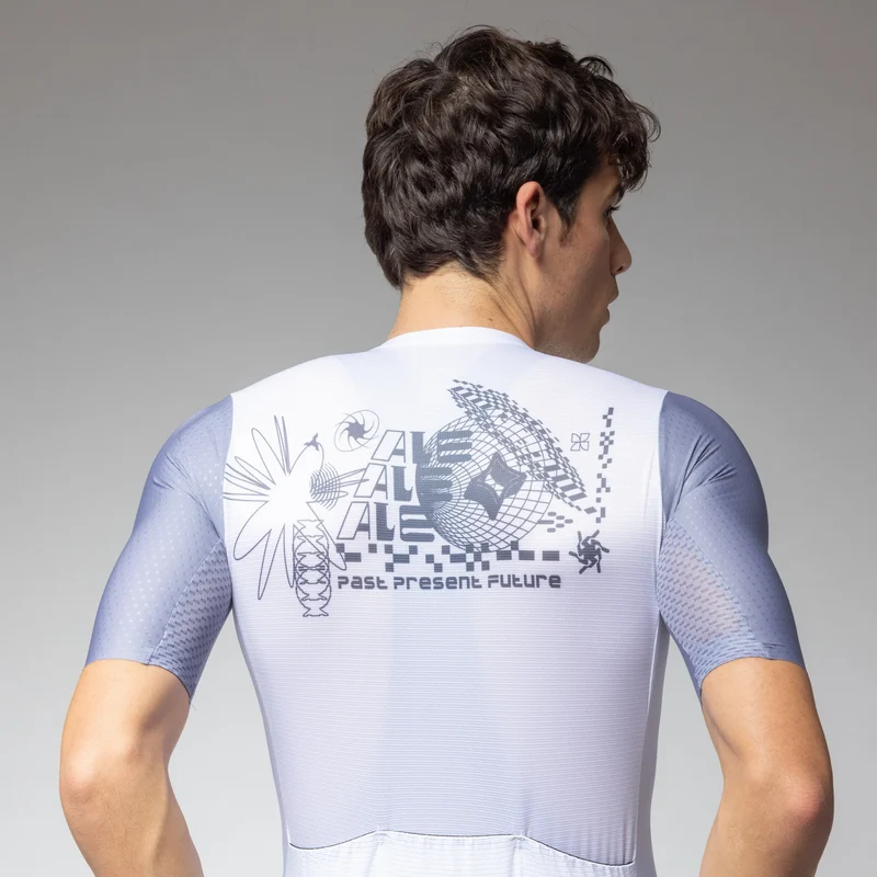 Maglia Ale PR-E Megabyte 2.0 - Bianco