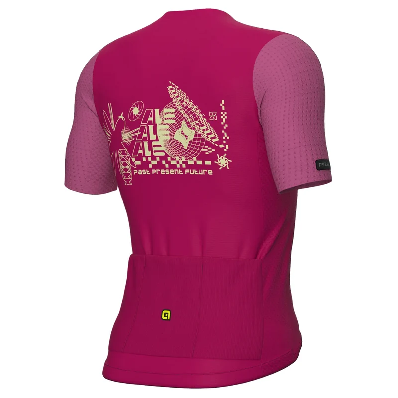 Maglia Ale PR-E Megabyte 2.0 - Fucsia