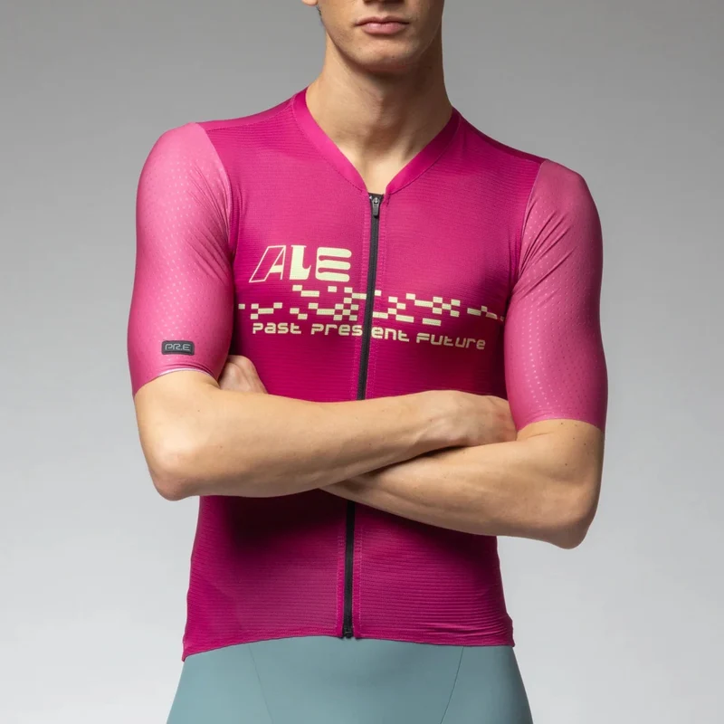 Maglia Ale PR-E Megabyte 2.0 - Fucsia