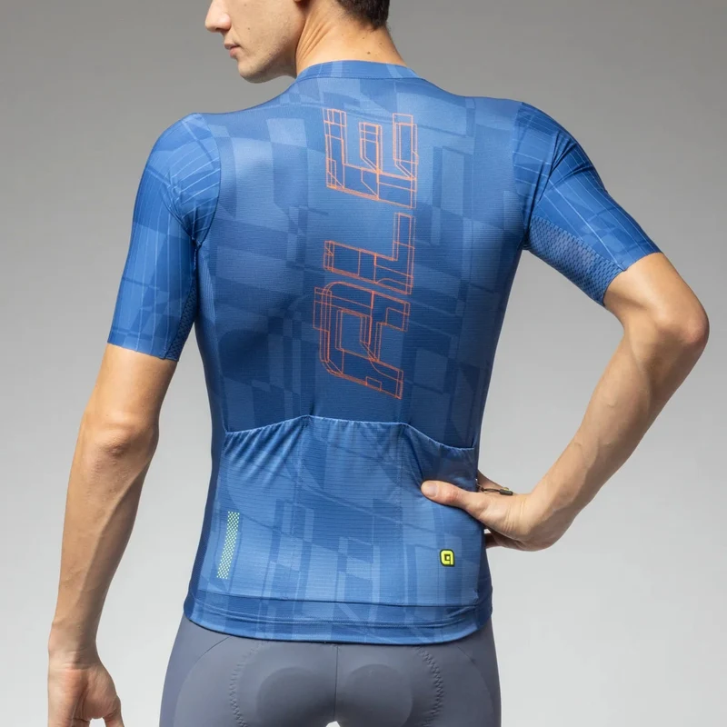 Maglia Ale PR-E Schema - Blu