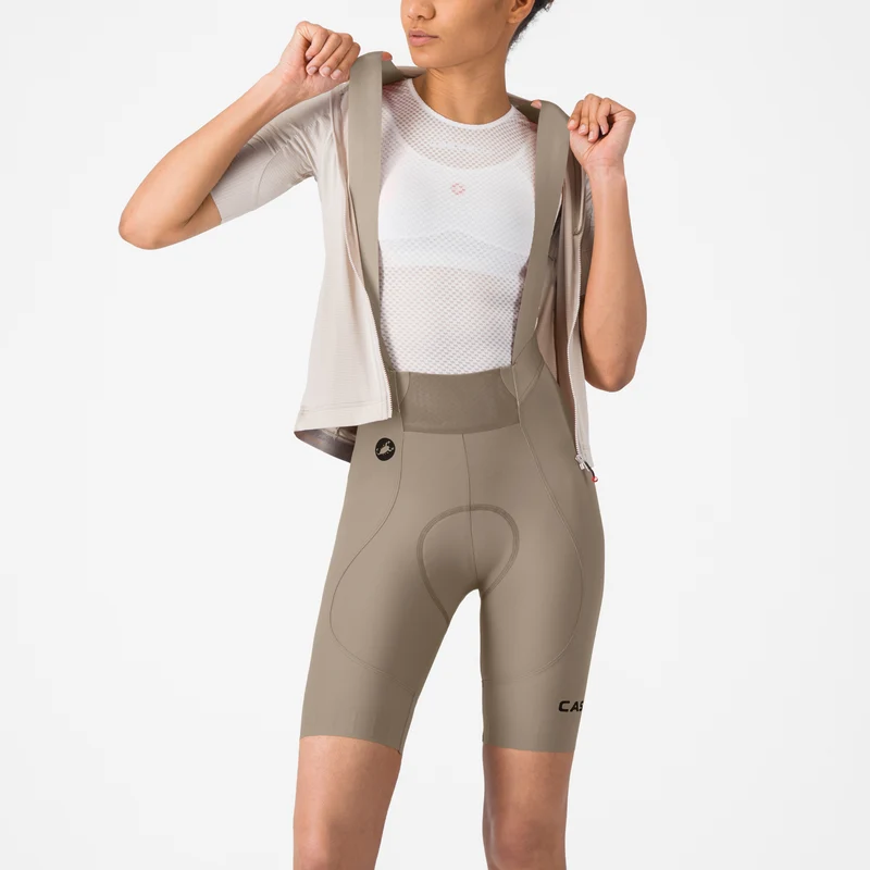 Salopette donna Castelli Espresso 2 DT - Beige