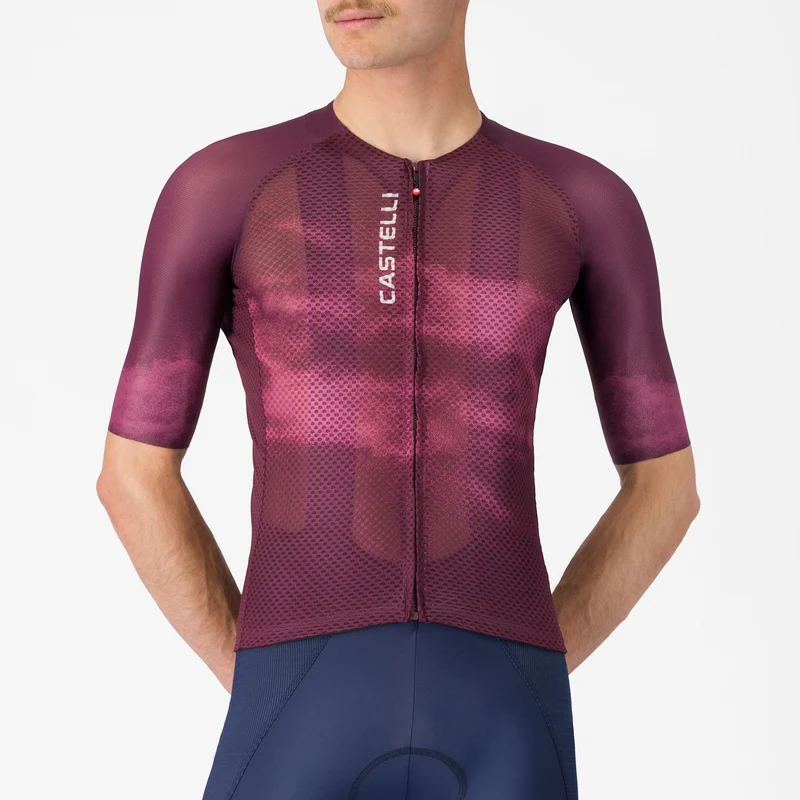 Maglia Castelli Climber's A/C - Bordeaux