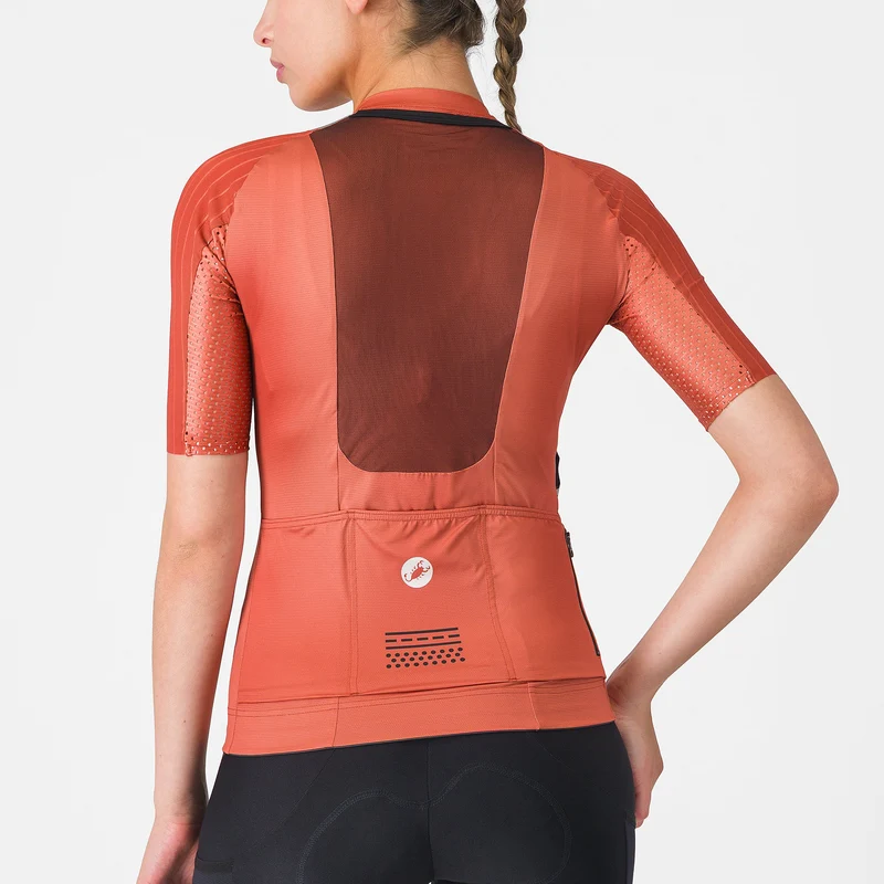 Maglia donna Castelli Unlimited Pro 2 - Arancio