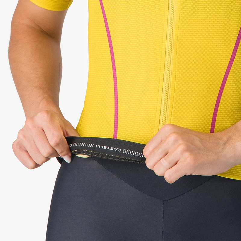 Maglia donna Castelli Anima Flow - Giallo