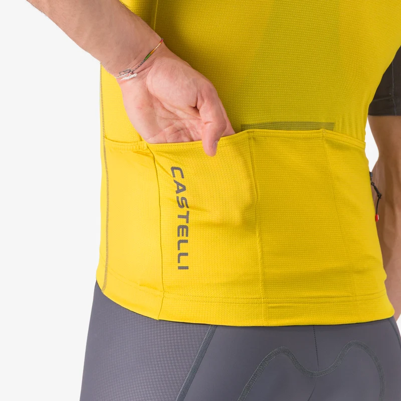 Maglia Castelli Unlimited Endurance 3 - Giallo
