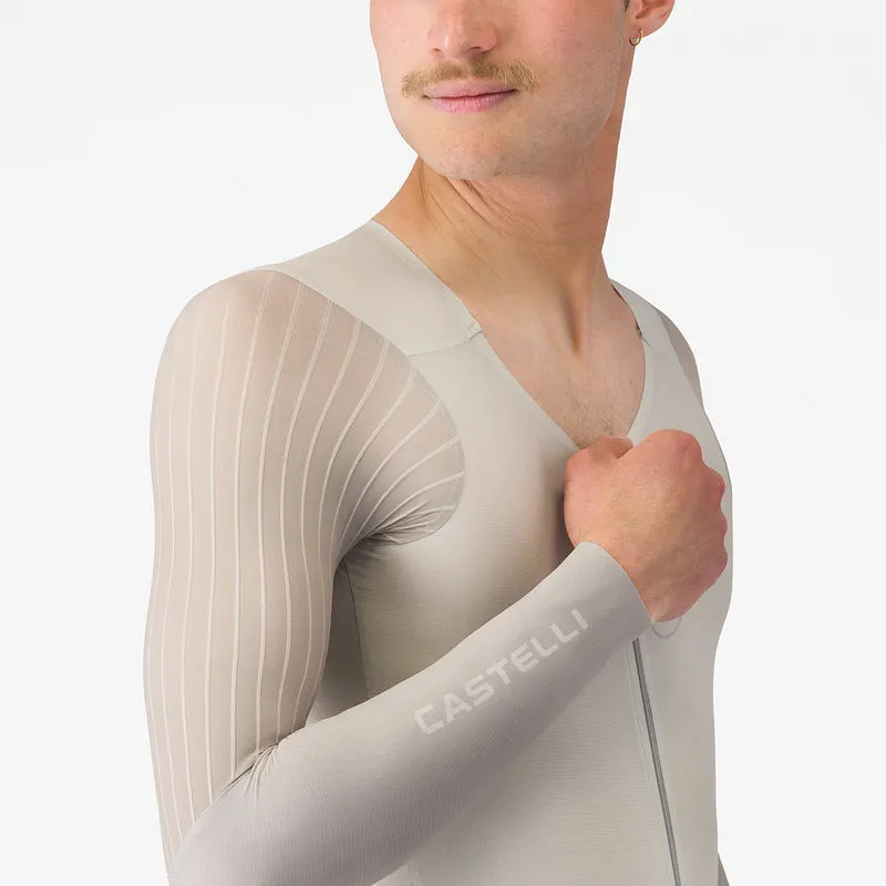 Body Castelli Body Paint 5 TT Speedsuit - Grigio chiaro