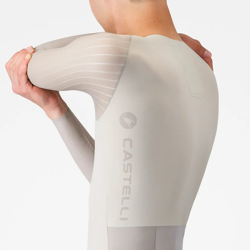 Body Castelli Body Paint 5 TT Speedsuit - Grigio chiaro
