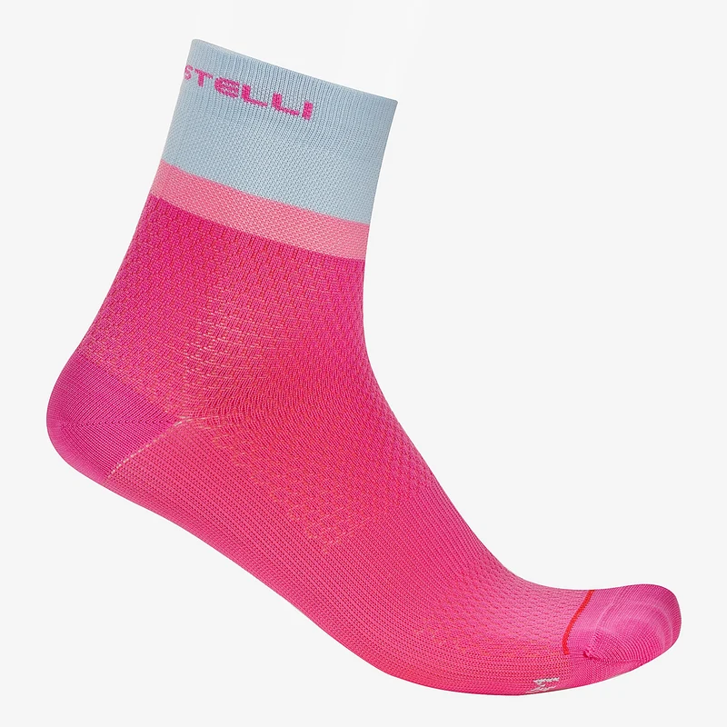 Calze donna Castelli Tonal Logo 12 - Rosa