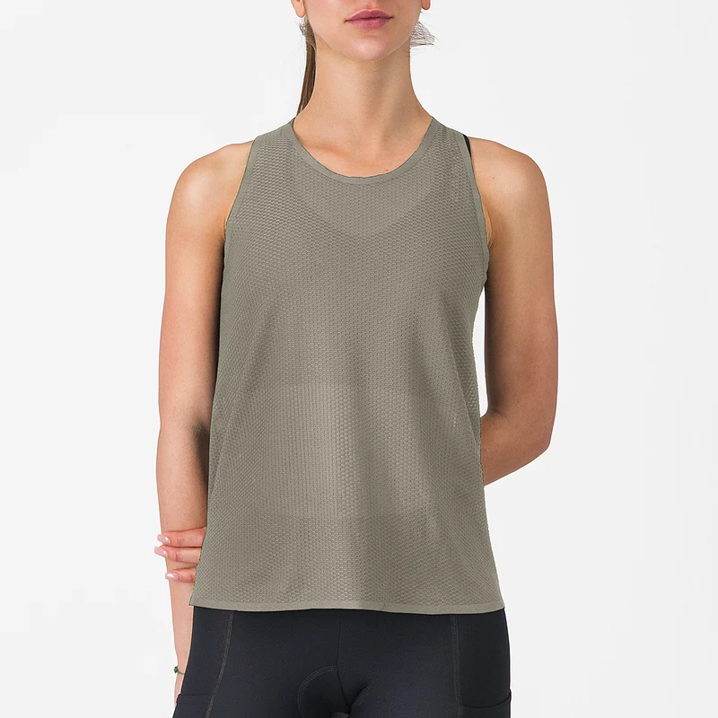 Top donna Castelli Comfort Travel Mesh - Beige