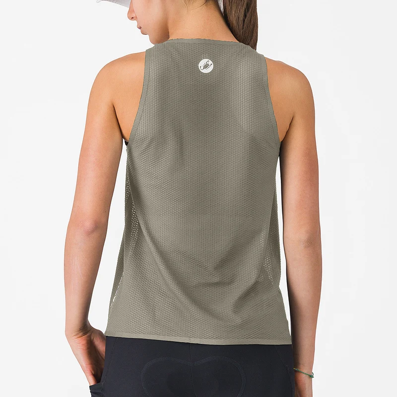 Top donna Castelli Comfort Travel Mesh - Beige
