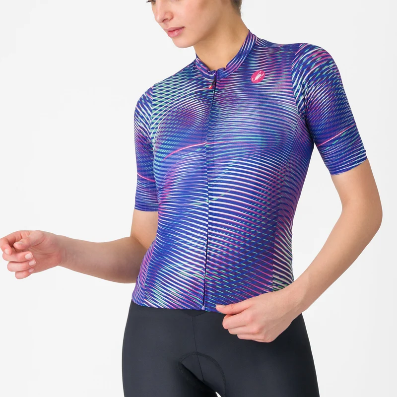 Maglia donna Castelli Cosmic Vortex - Viola