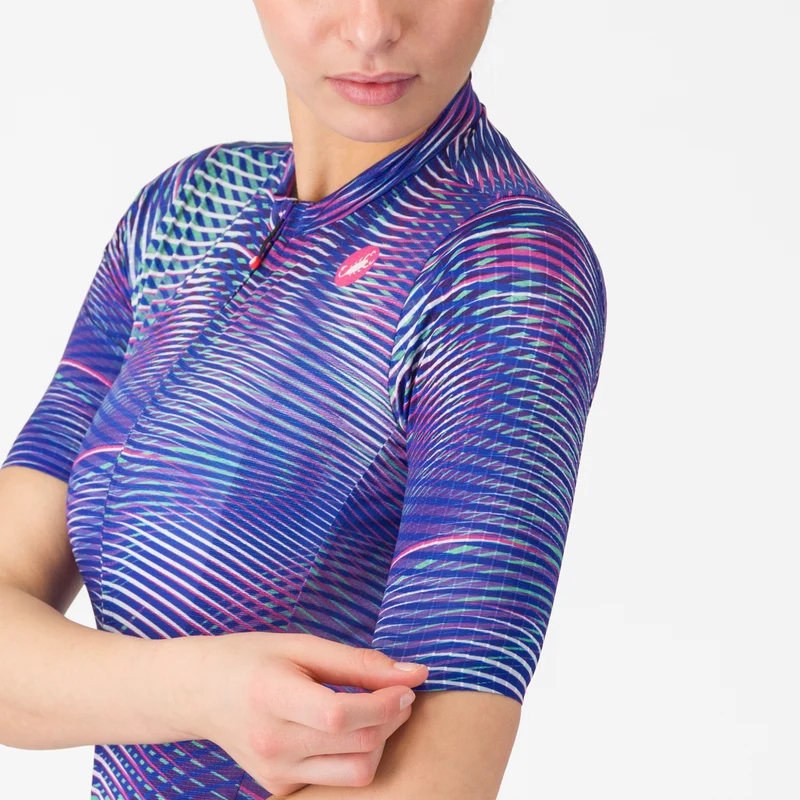 Maglia donna Castelli Cosmic Vortex - Viola