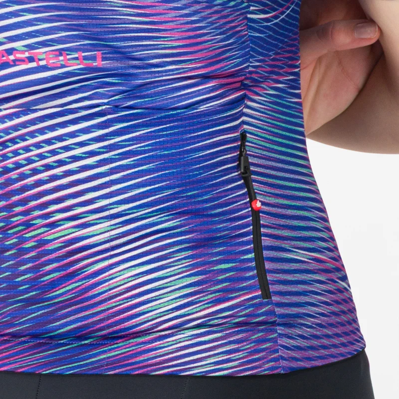 Maglia donna Castelli Cosmic Vortex - Viola
