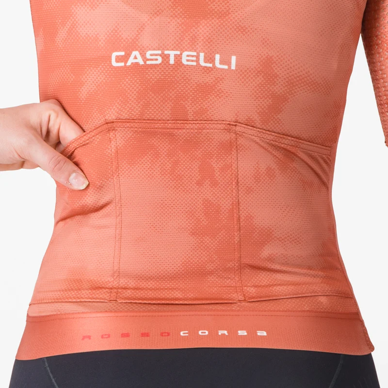 Maglia donna Castelli Aero Race 8S - Arancio
