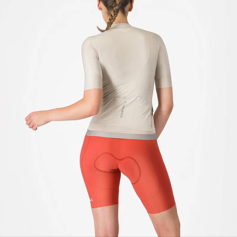 Pantaloncini donna Castelli Espresso 2 DT - Arancio