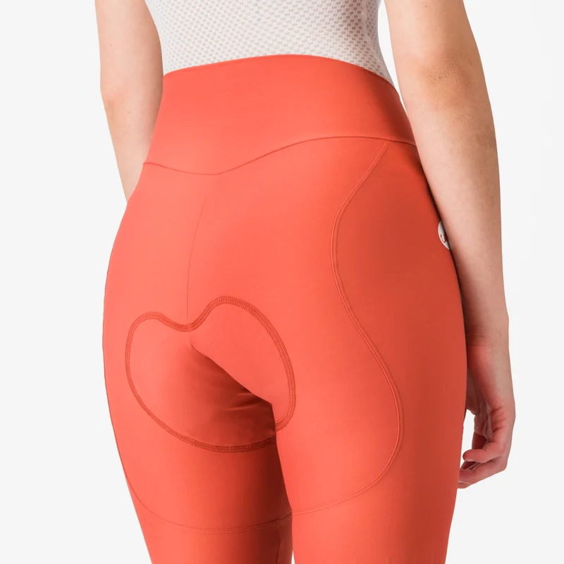 Pantaloncini donna Castelli Espresso 2 DT - Arancio