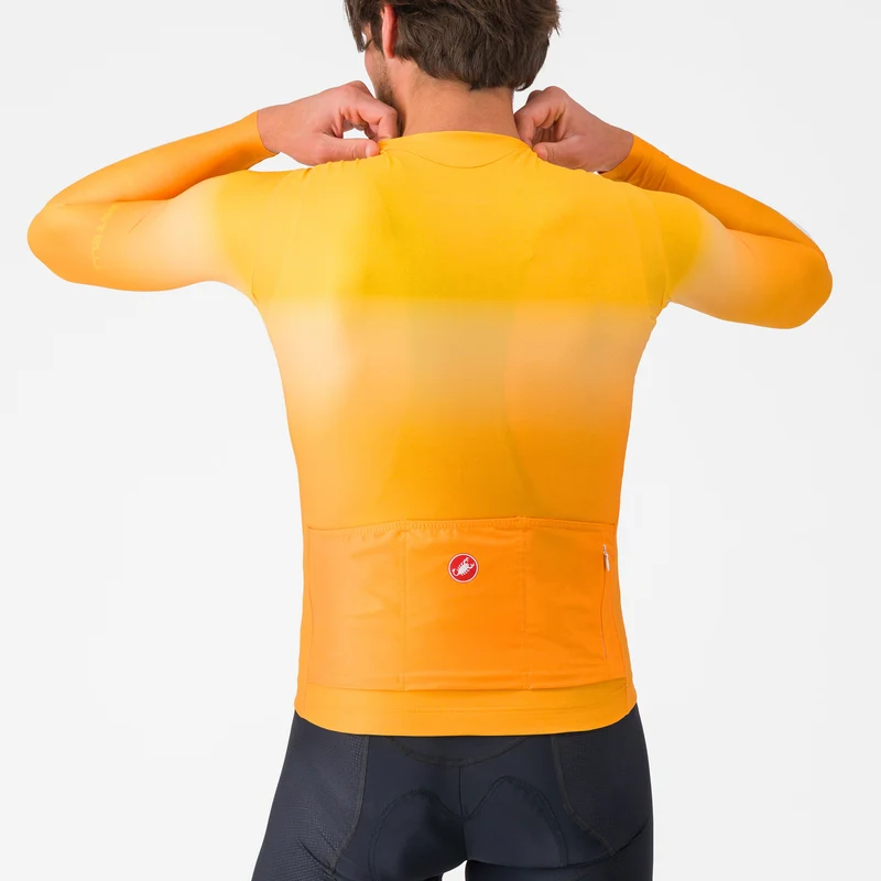 Maglia maniche lunghe Castelli UPF - Arancio