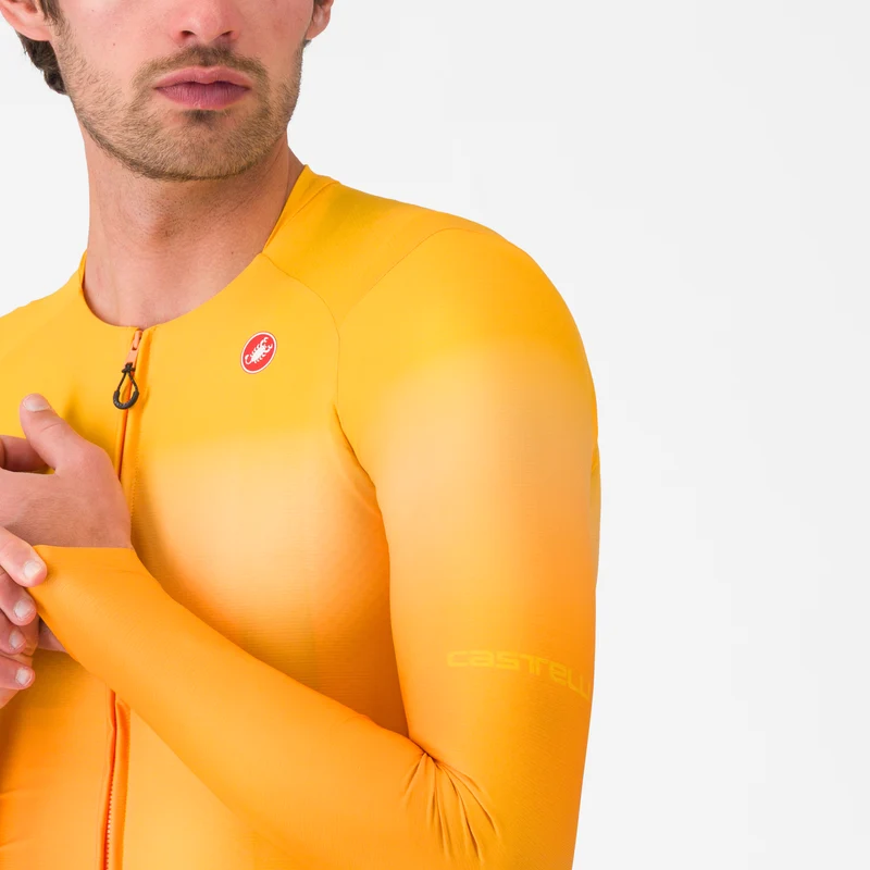Maglia maniche lunghe Castelli UPF - Arancio