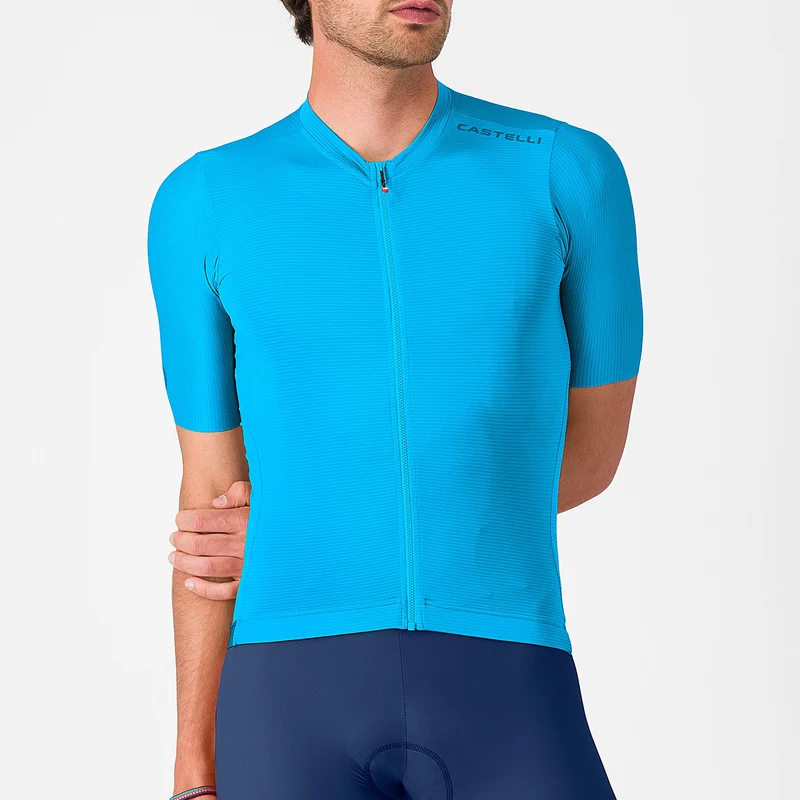 Maglia Castelli Espresso 2 - Azzurro
