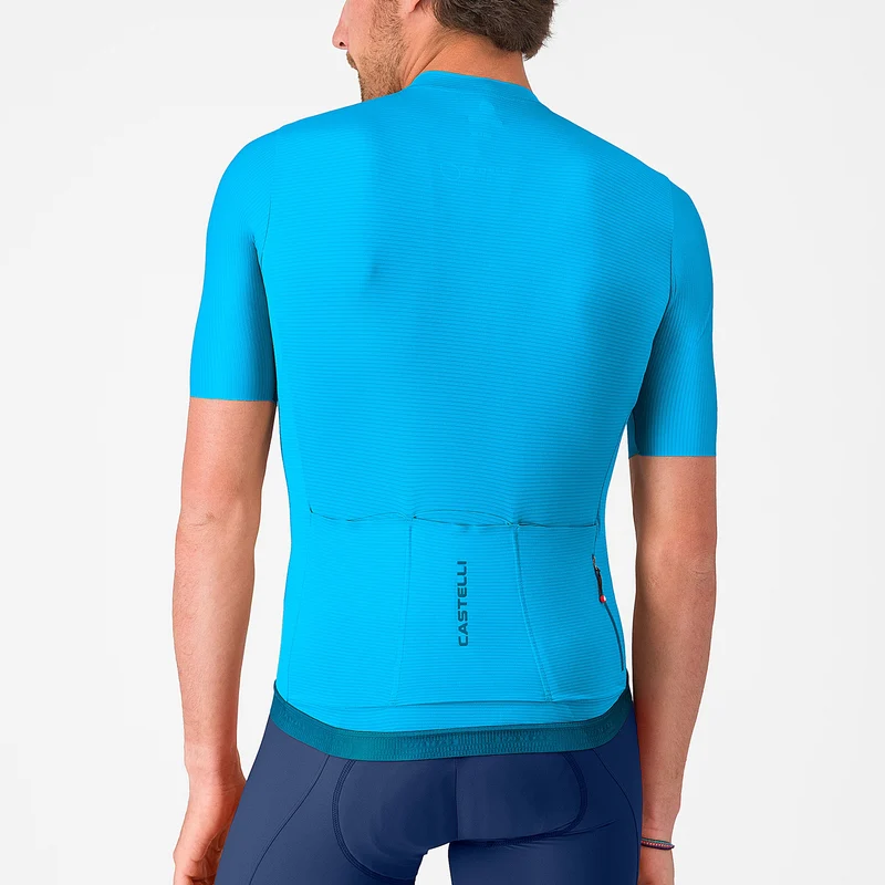 Maglia Castelli Espresso 2 - Azzurro