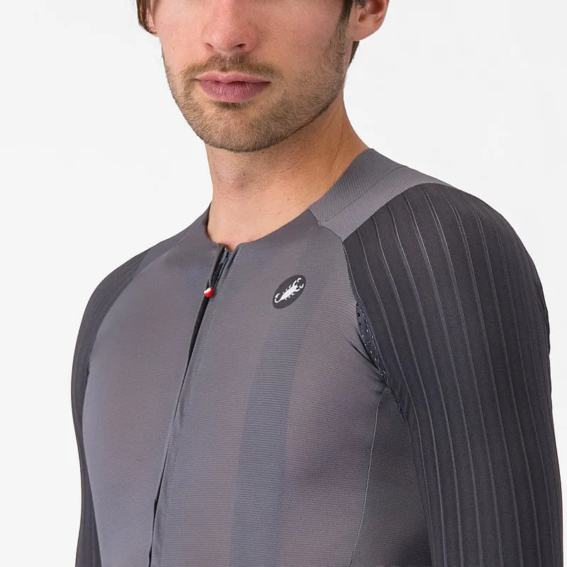 Maglia Castelli Aero Race 8S - Grigio