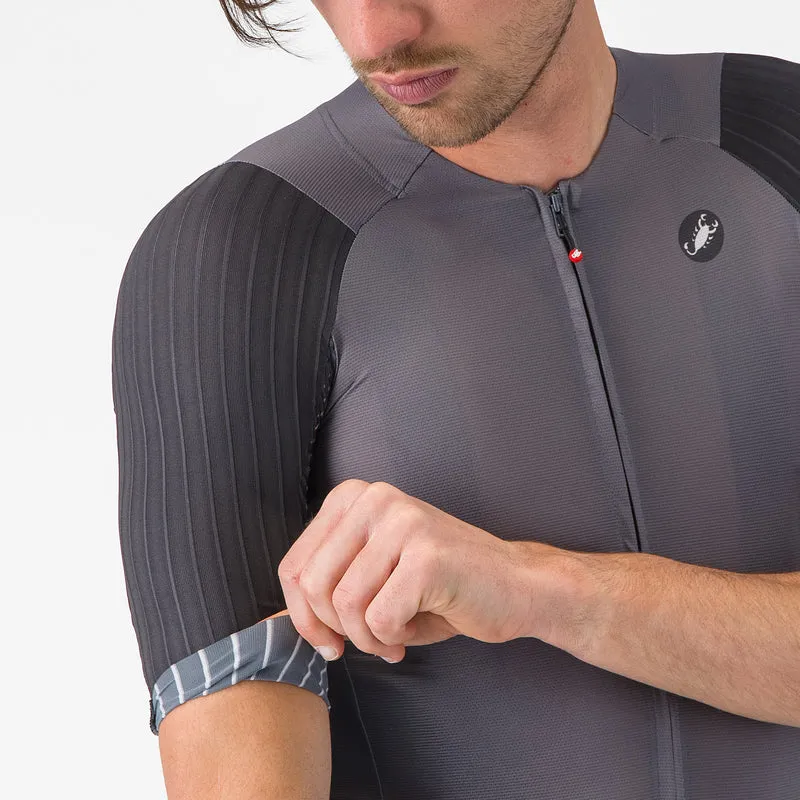 Maglia Castelli Aero Race 8S - Grigio