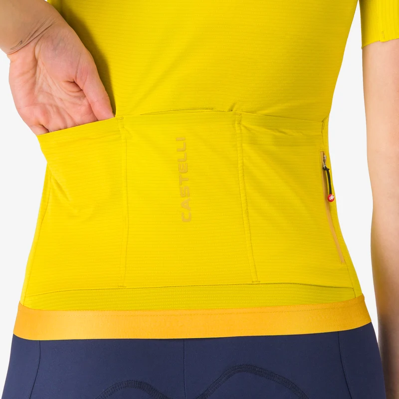 Maglia donna Castelli Espresso 2 - Giallo