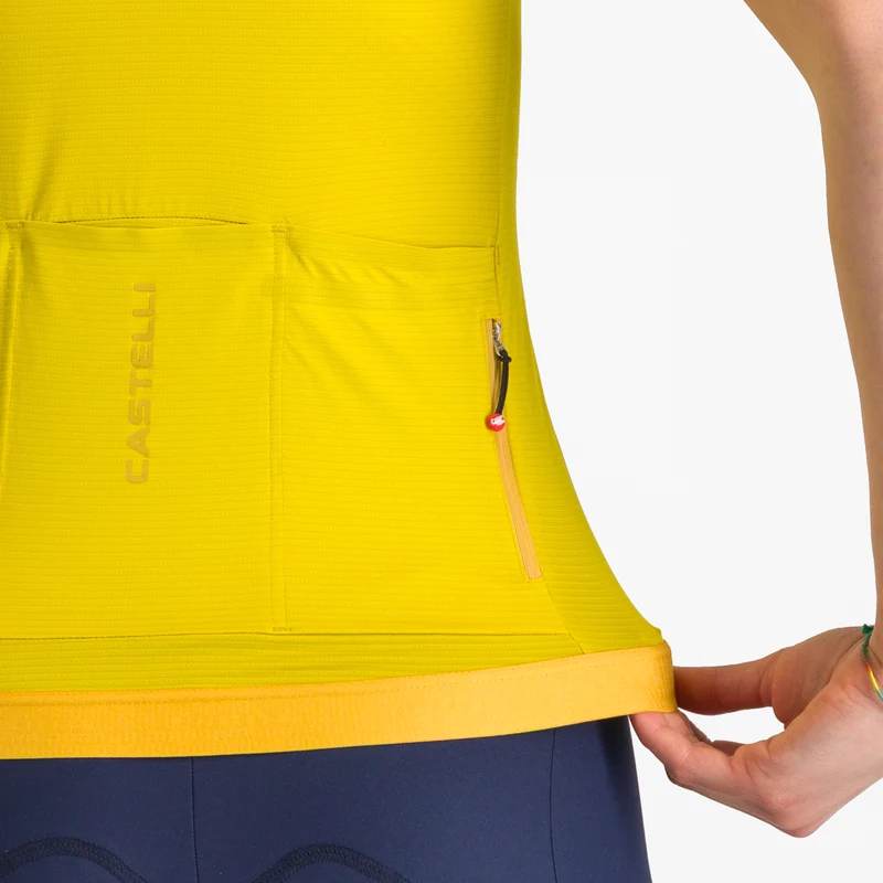 Maglia donna Castelli Espresso 2 - Giallo