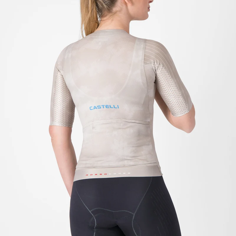 Maglia donna Castelli Aero Race 8S - Beige