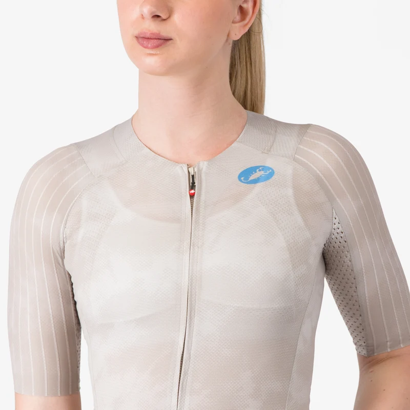 Maglia donna Castelli Aero Race 8S - Beige