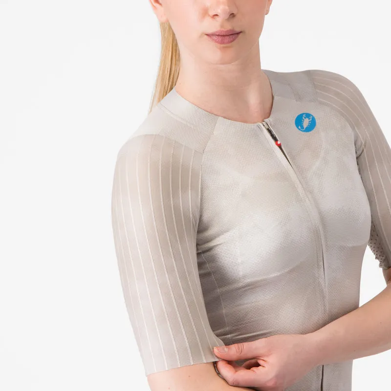 Maglia donna Castelli Aero Race 8S - Beige