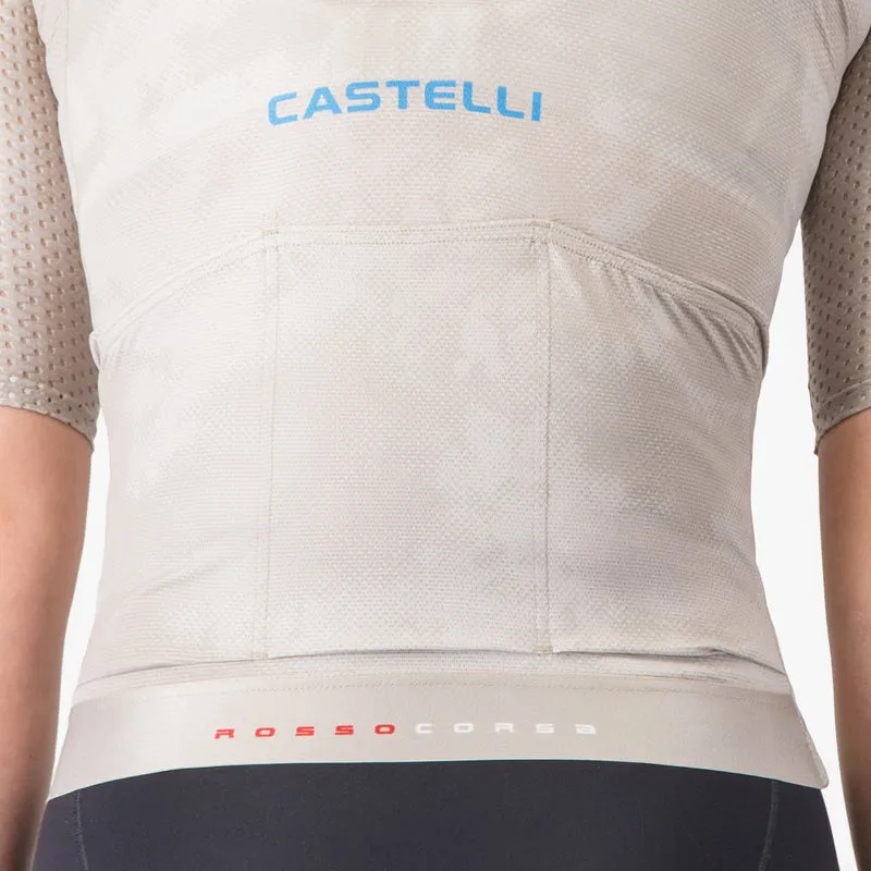 Maglia donna Castelli Aero Race 8S - Beige