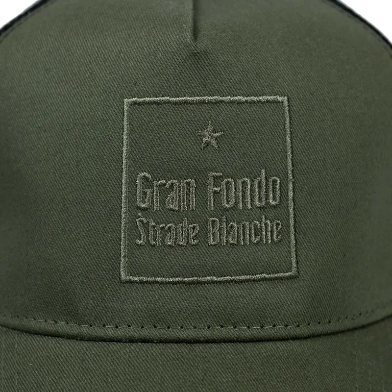 Cappellino Gran Fondo Strade Bianche - Verde
