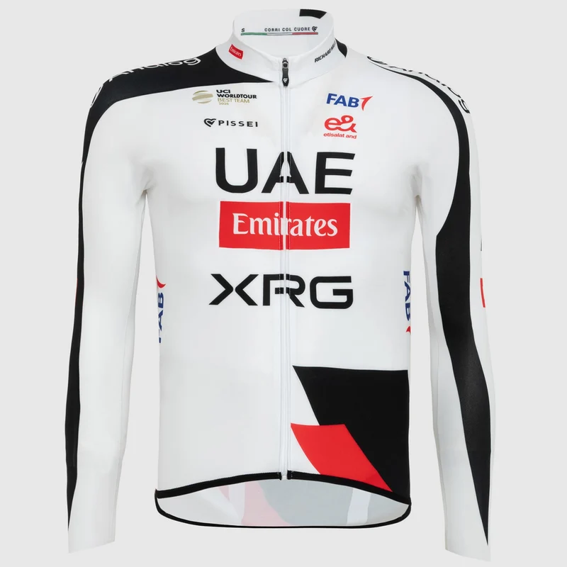 Maglia maniche lunghe Pissei UAE Team Emirates - XRG 2026 Primapelle