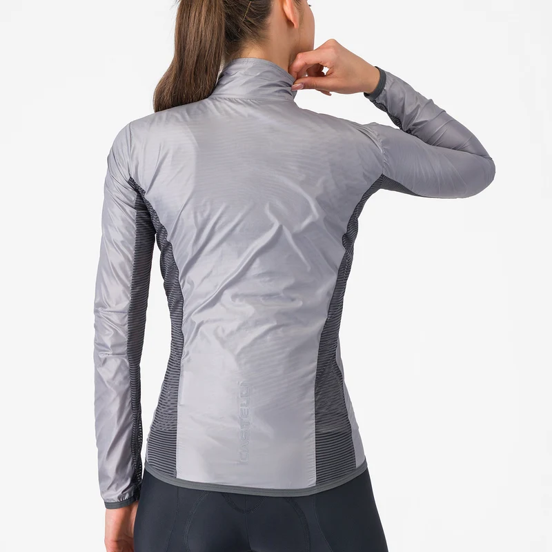 Mantellina donna Castelli Aria Shell 2 - Grigio chiaro