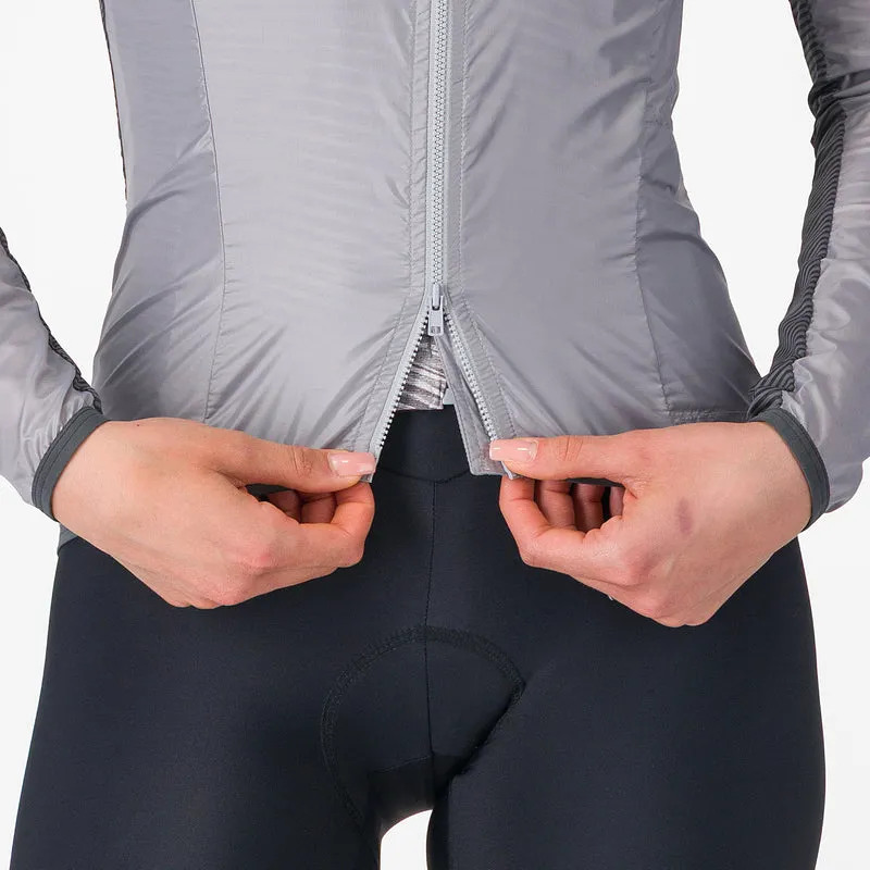Mantellina donna Castelli Aria Shell 2 - Grigio chiaro
