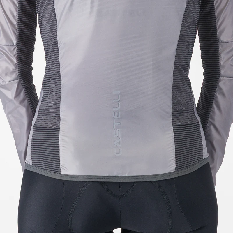 Mantellina donna Castelli Aria Shell 2 - Grigio chiaro