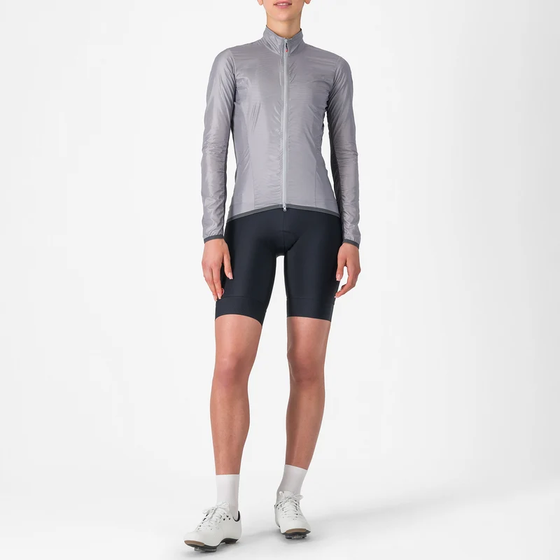 Mantellina donna Castelli Aria Shell 2 - Grigio chiaro
