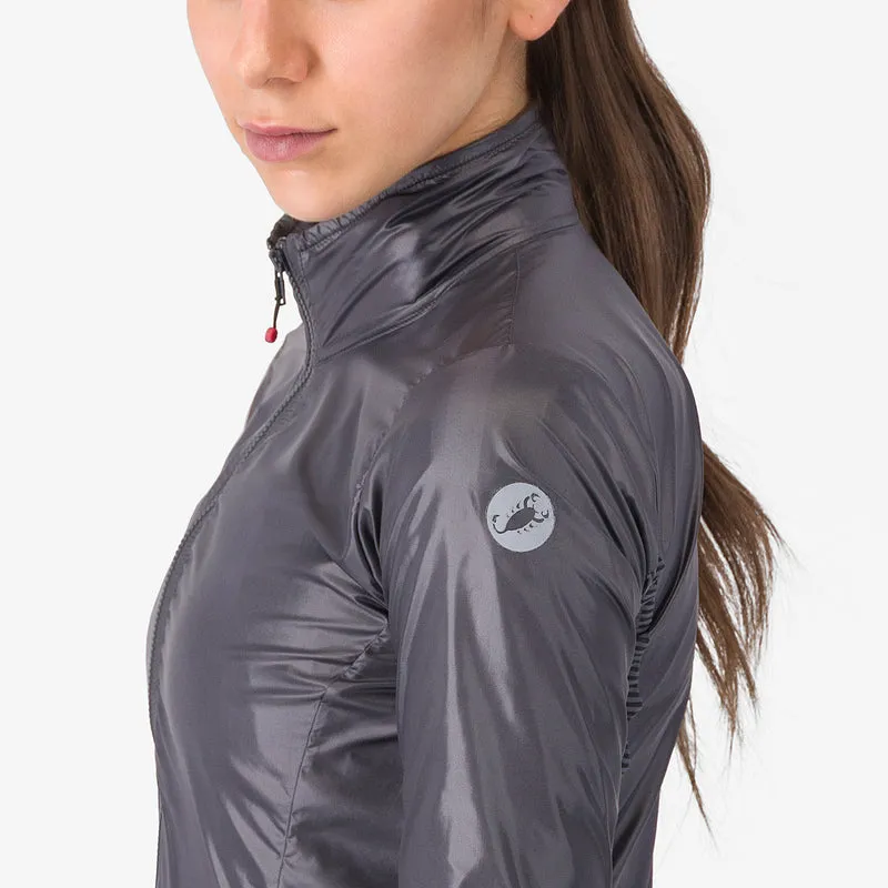 Mantellina donna Castelli Aria Shell 2 - Grigio