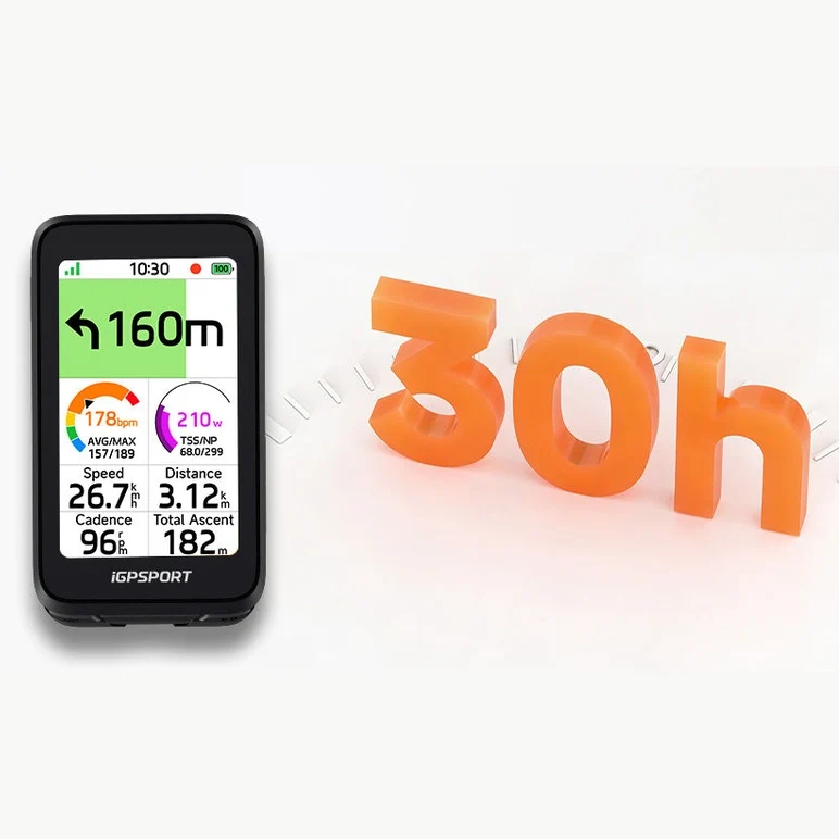 Ciclocomputer gps iGPSPORT BiNavi Air - Nero