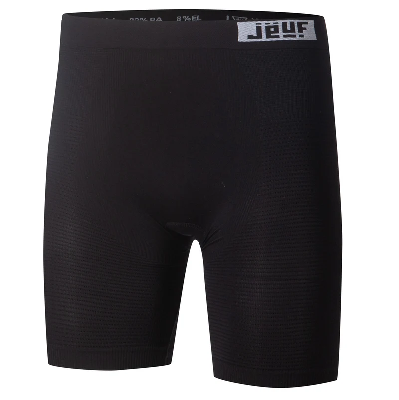 Boxer intimo Jëuf Essential uomo con fondello - Nero