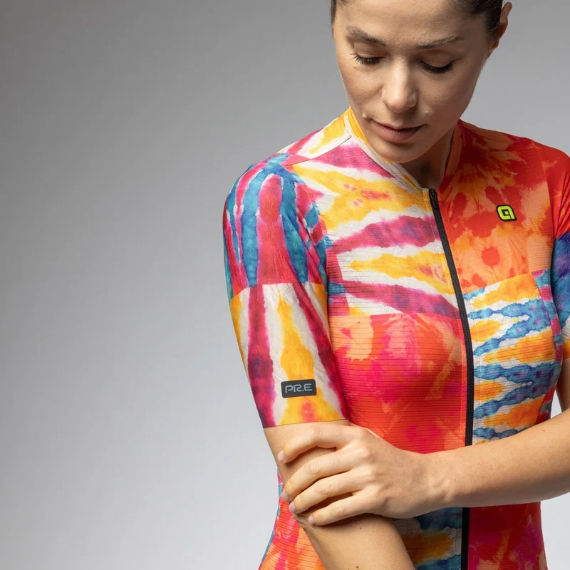Maglia donna Ale PR-E Clorofilla - Arancio