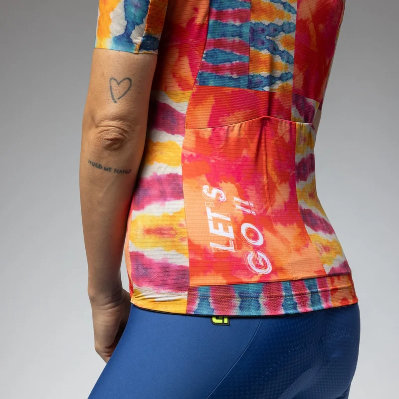 Maglia donna Ale PR-E Clorofilla - Arancio