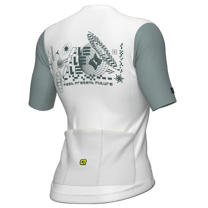 Maglia donna Ale PR-E Megabyte 2.0 - Bianco